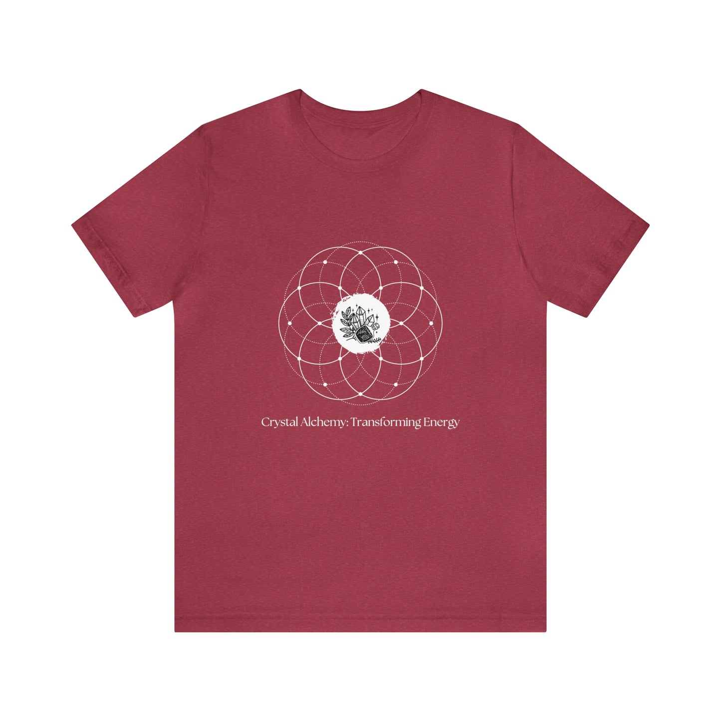 Crystal Alchemy Unisex Jersey Short Sleeve Tee