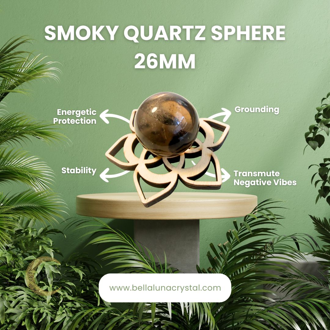 Smoky Quartz High Grade Sphere
