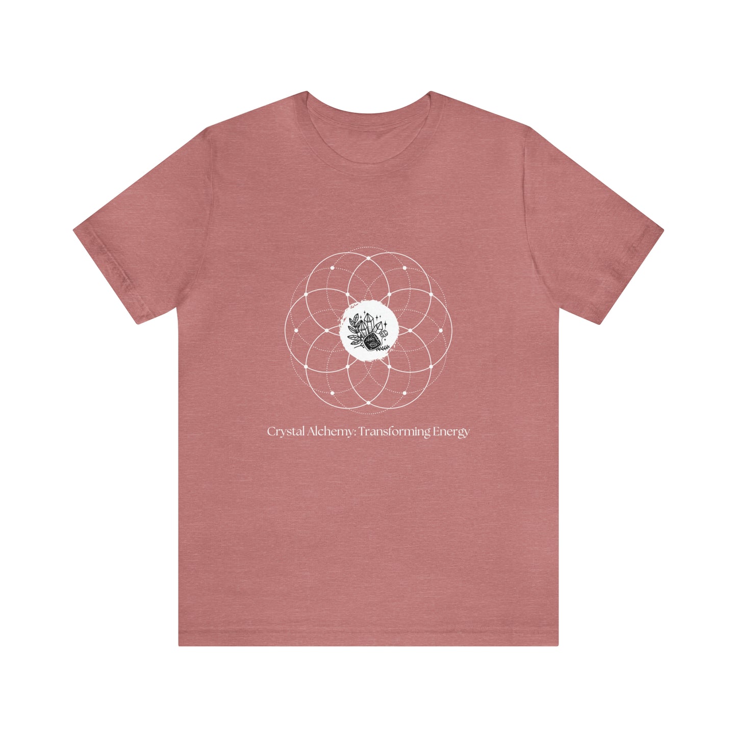 Crystal Alchemy Unisex Jersey Short Sleeve Tee