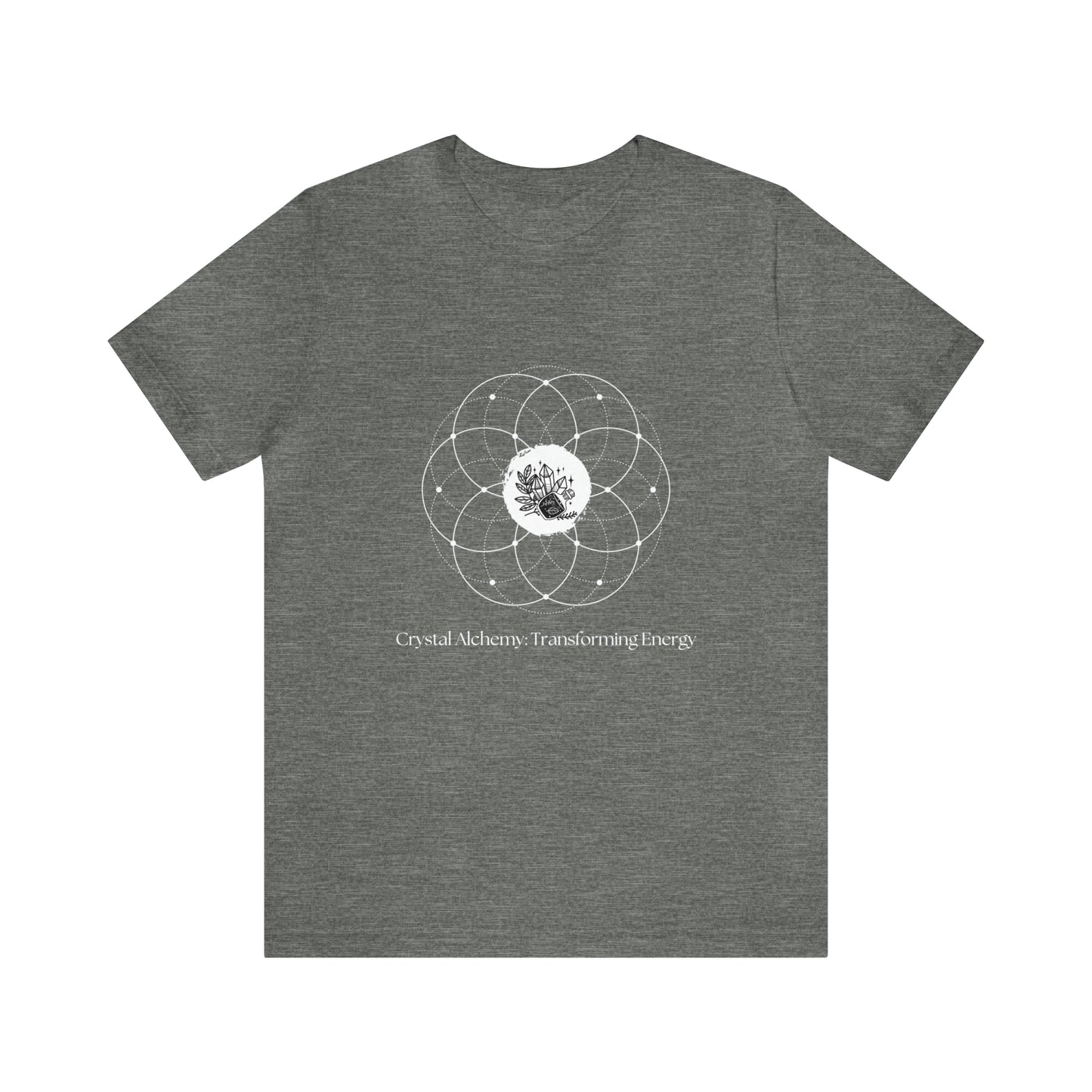 Crystal Alchemy Unisex Jersey Short Sleeve Tee