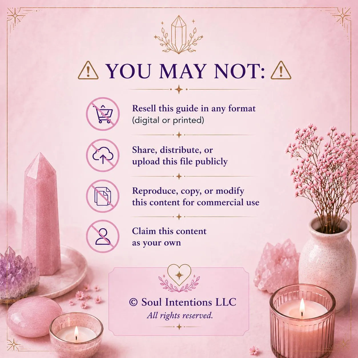 Crystal Companion Guide | Beginner Crystal Care, Intention Setting (Digital Download PDF)