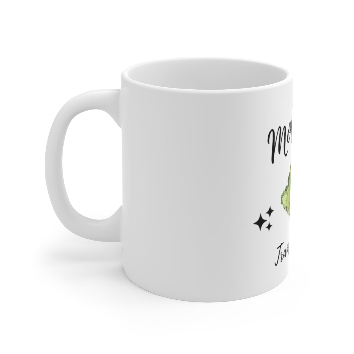 Moldavite Ceramic Mug 11oz "Transformation"