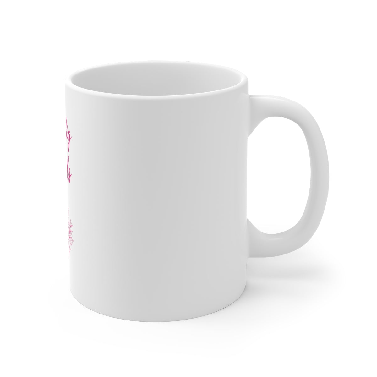 Crystal Themed Ceramic Mug 11oz "I like big Crystals"