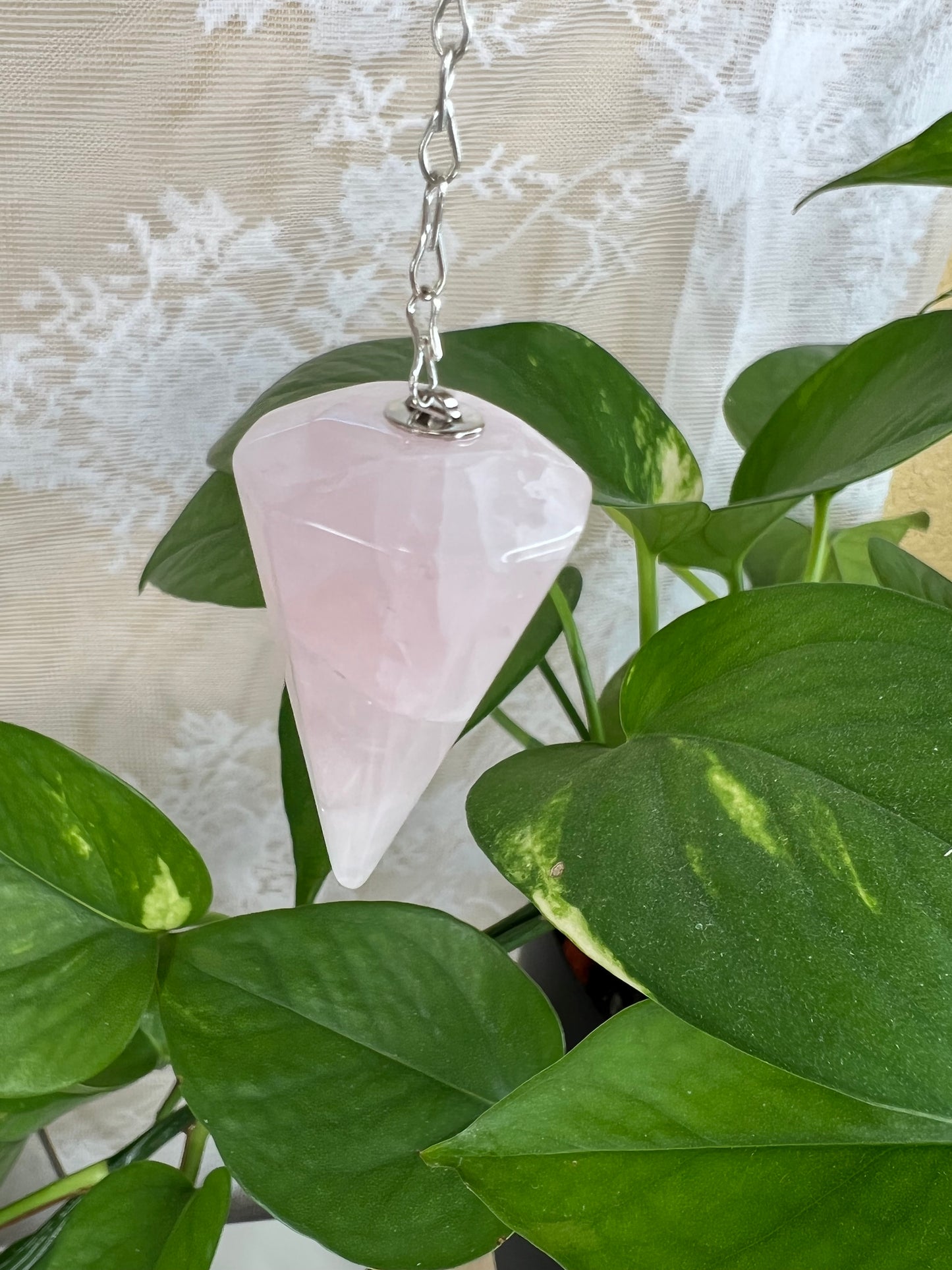 Rose Quartz Pendulum