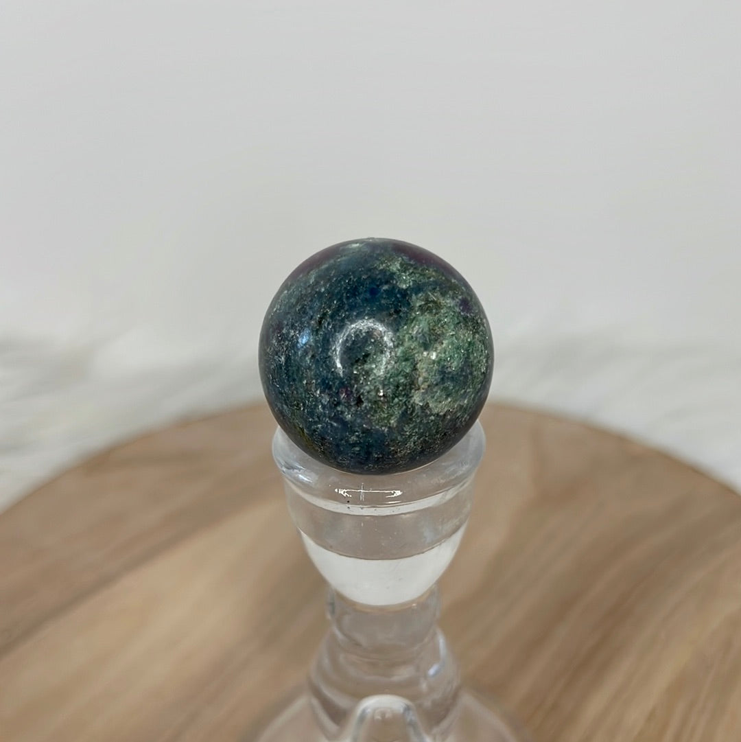 Ruby in Kyanite Sphere (N23)