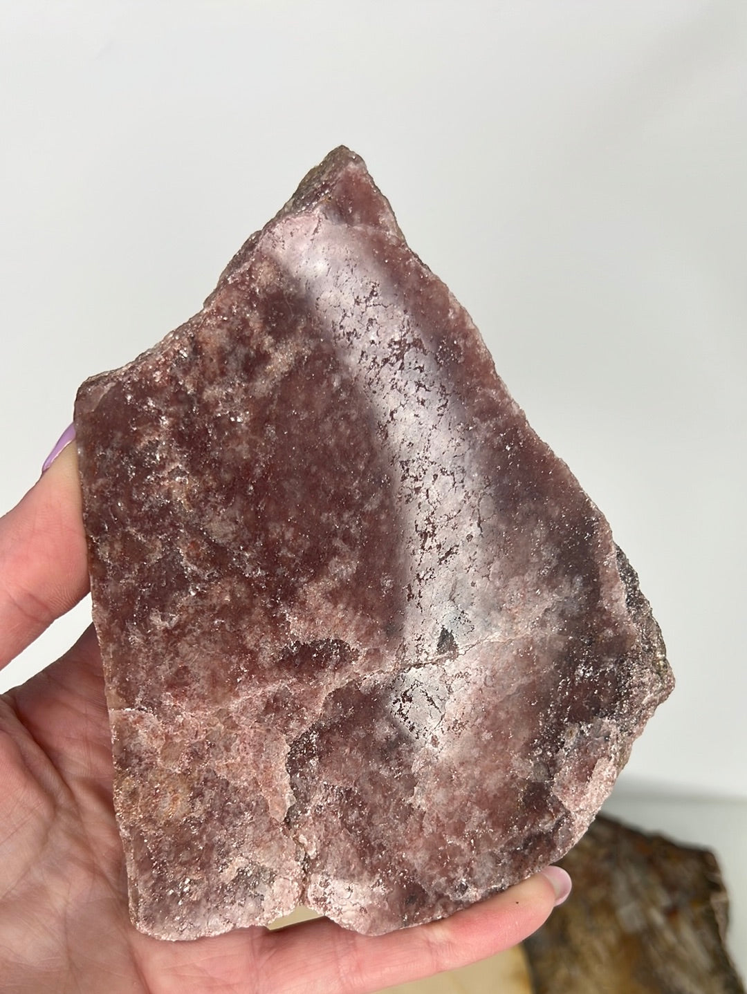 Strawberry Quartz Slice (A38)