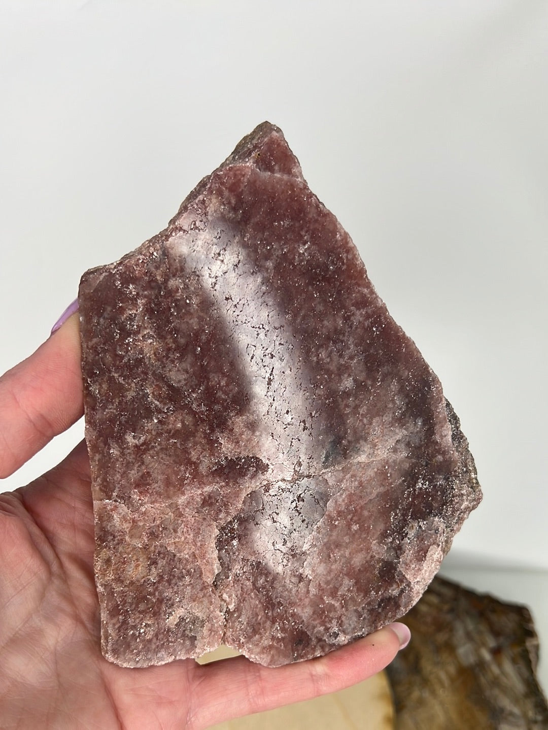 Strawberry Quartz Slice (A38)