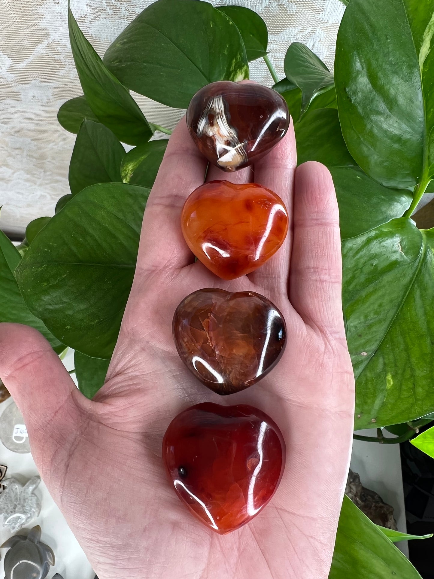 Carnelian Heart Small