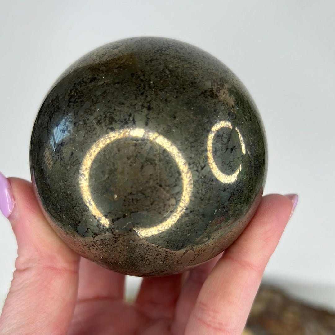 Chalcopyrite Sphere (A150)