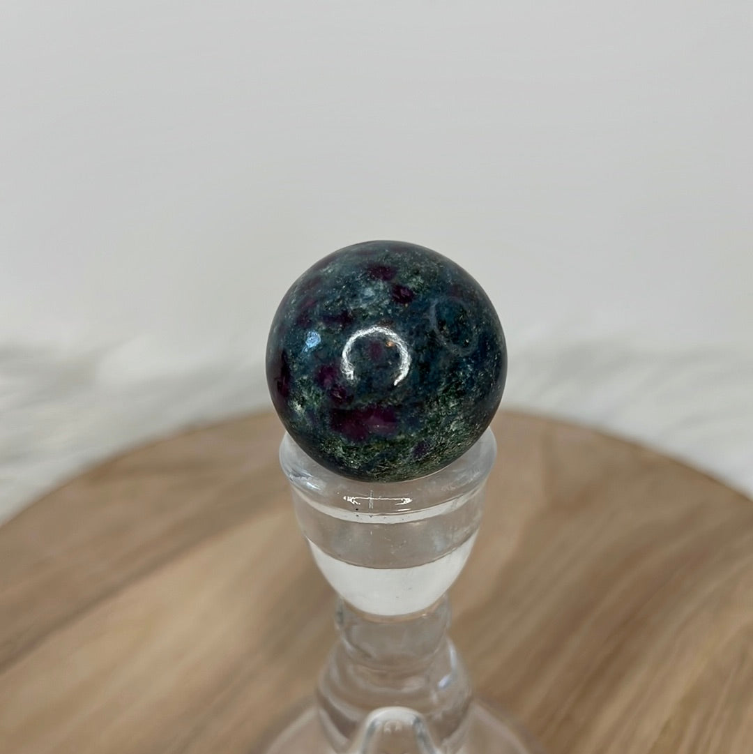 Ruby in Kyanite Sphere (N23)