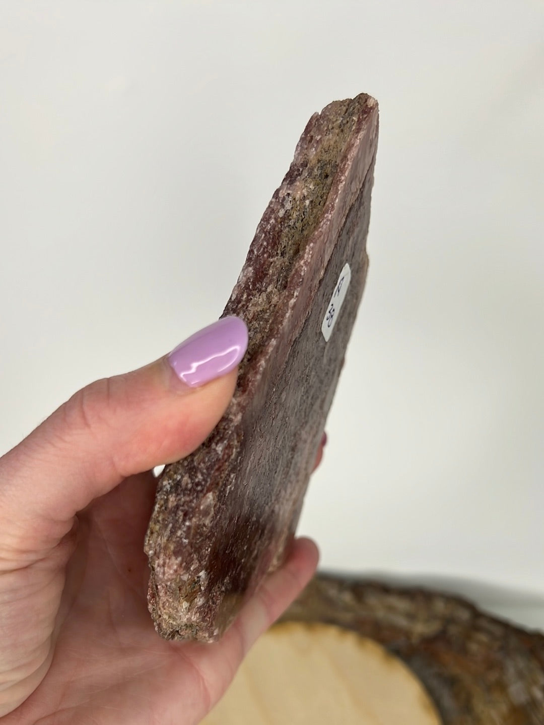 Strawberry Quartz Slice (A38)