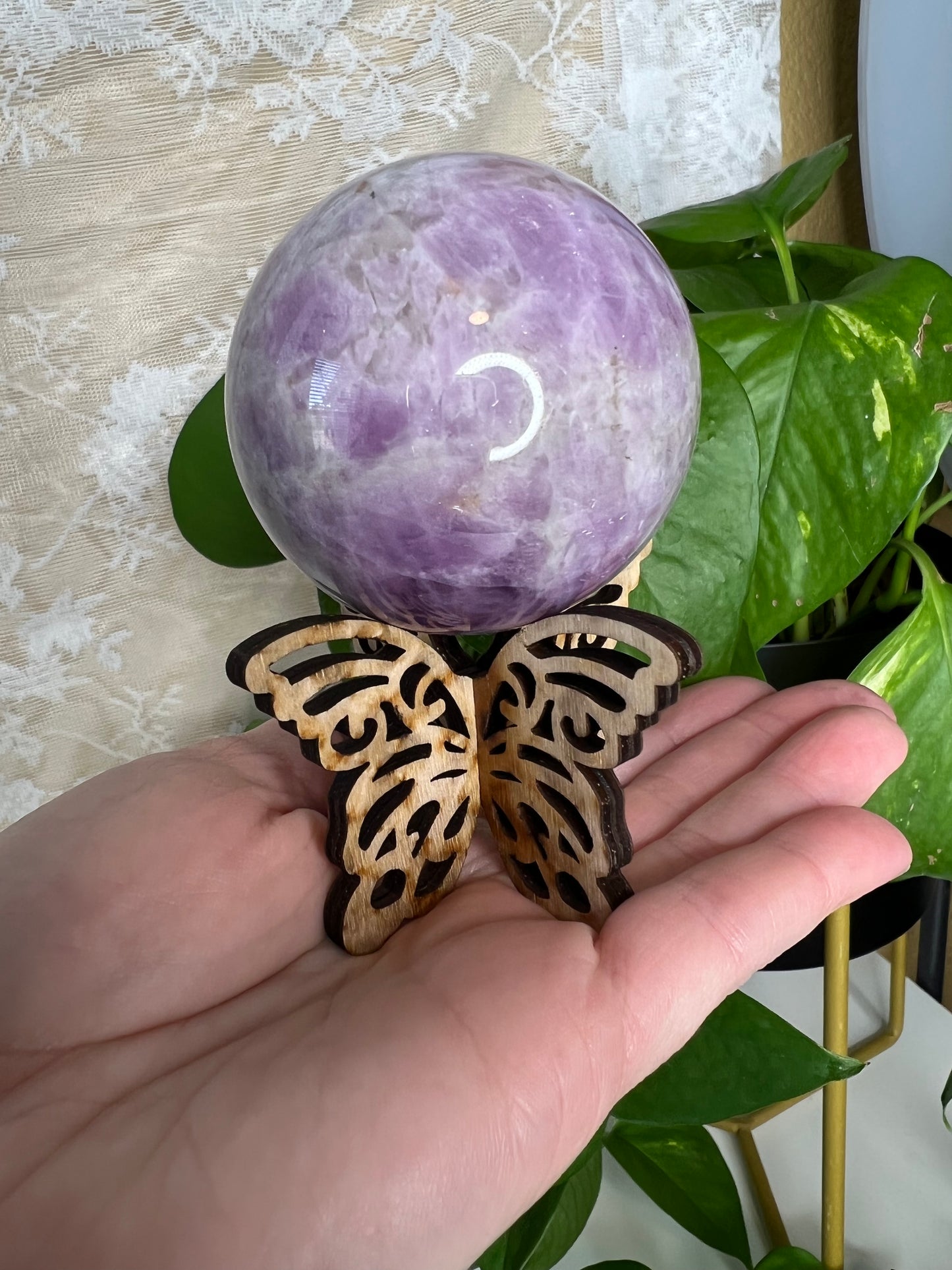 Butterfly Sphere Stand