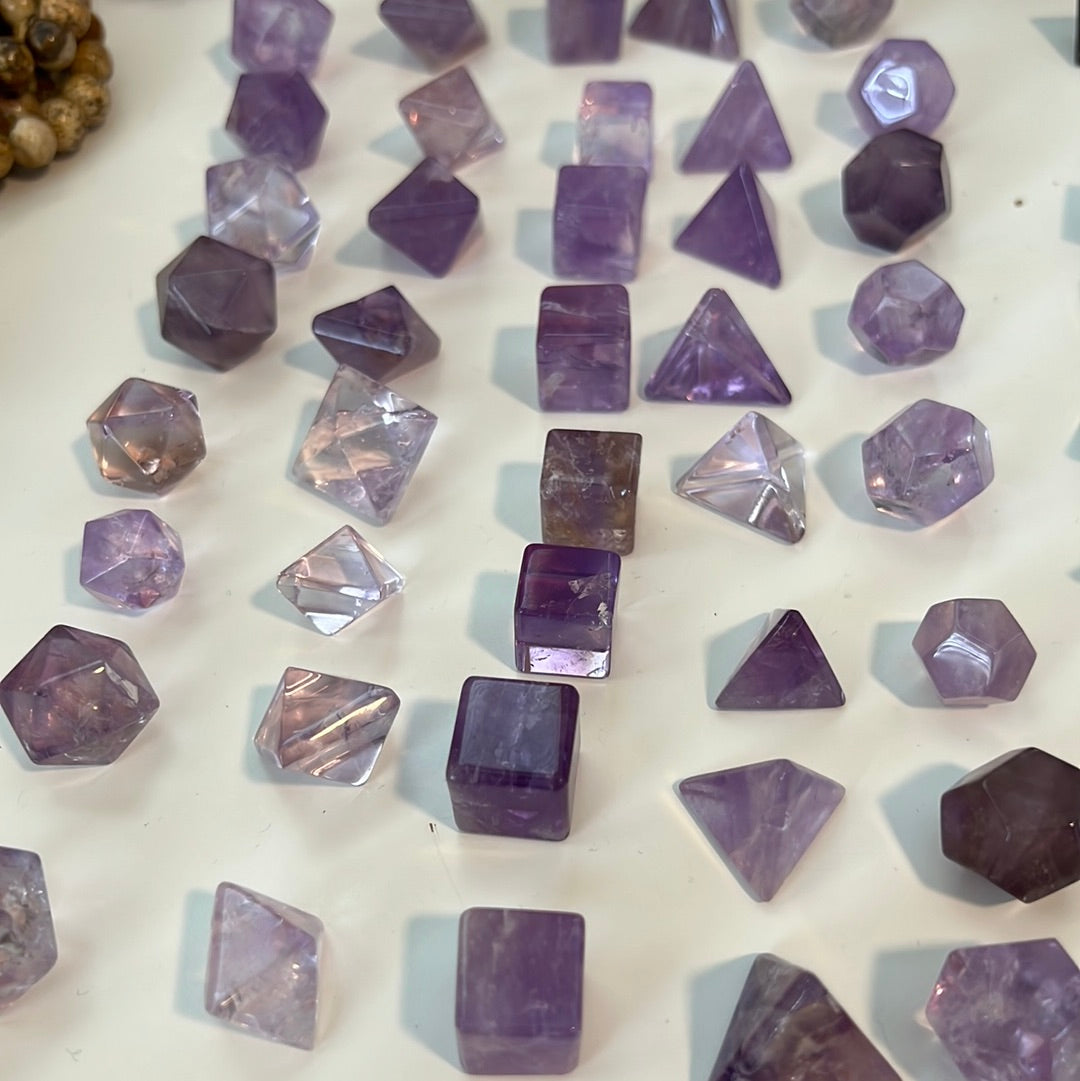 Sacred Geometry Set Amethyst