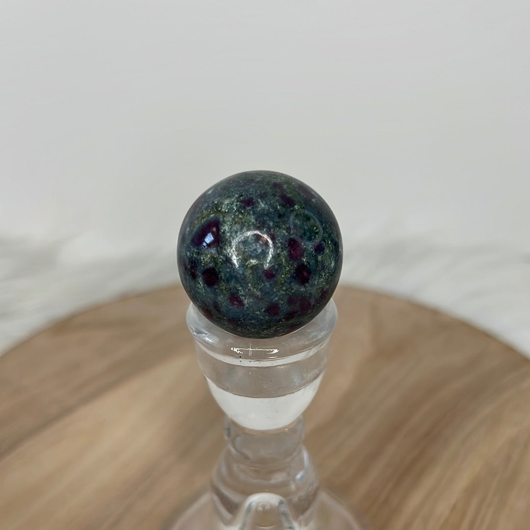 Ruby in Kyanite Sphere (N23)