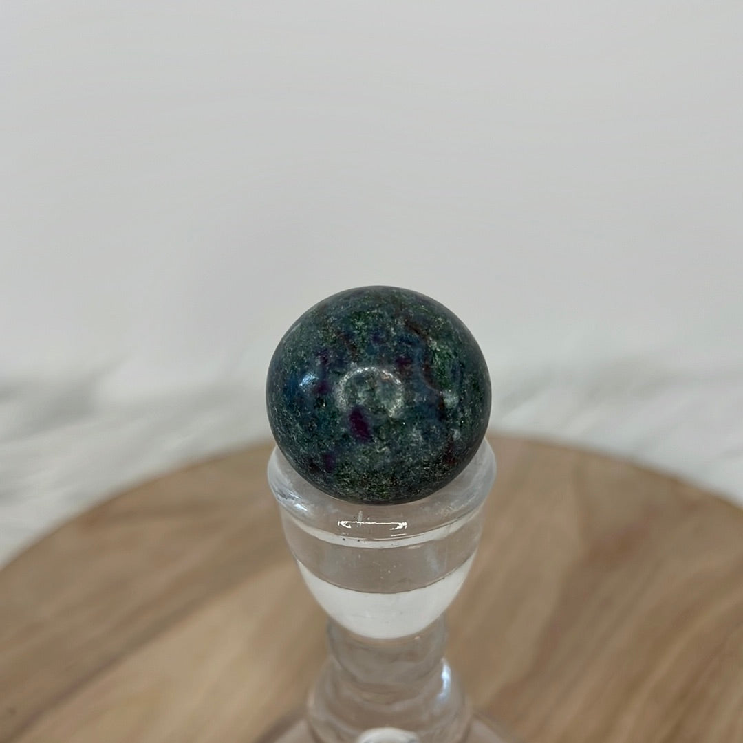 Ruby in Kyanite Sphere (P17)