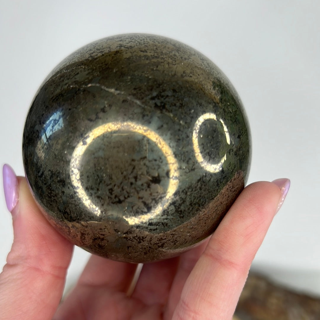 Chalcopyrite Sphere (A150)