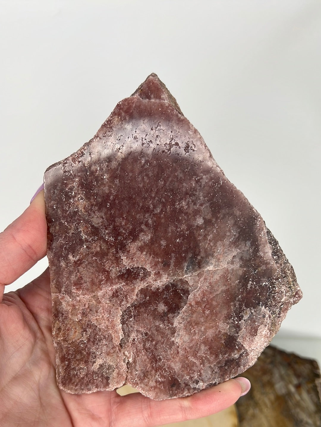 Strawberry Quartz Slice (A38)
