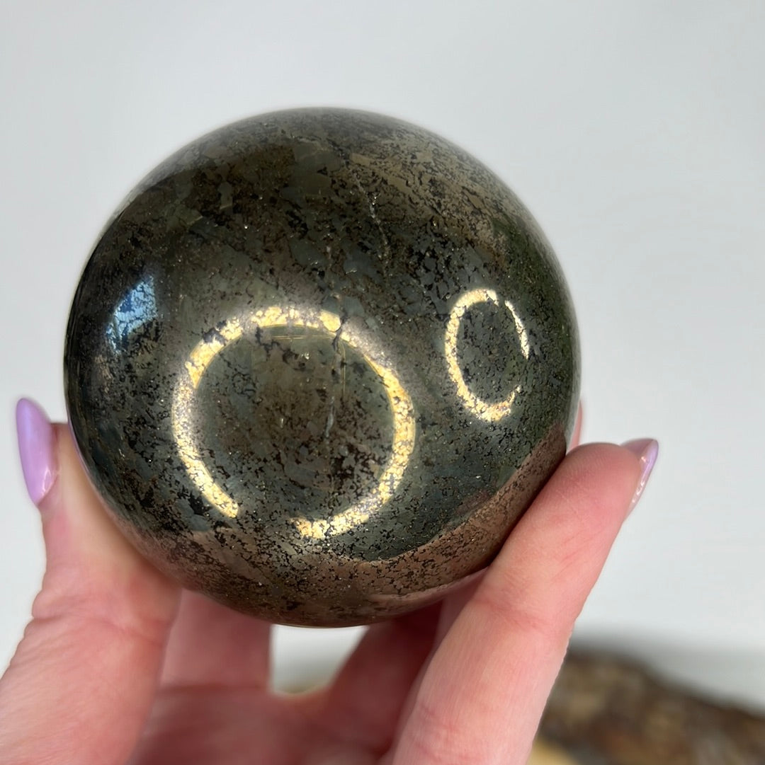 Chalcopyrite Sphere (A150)