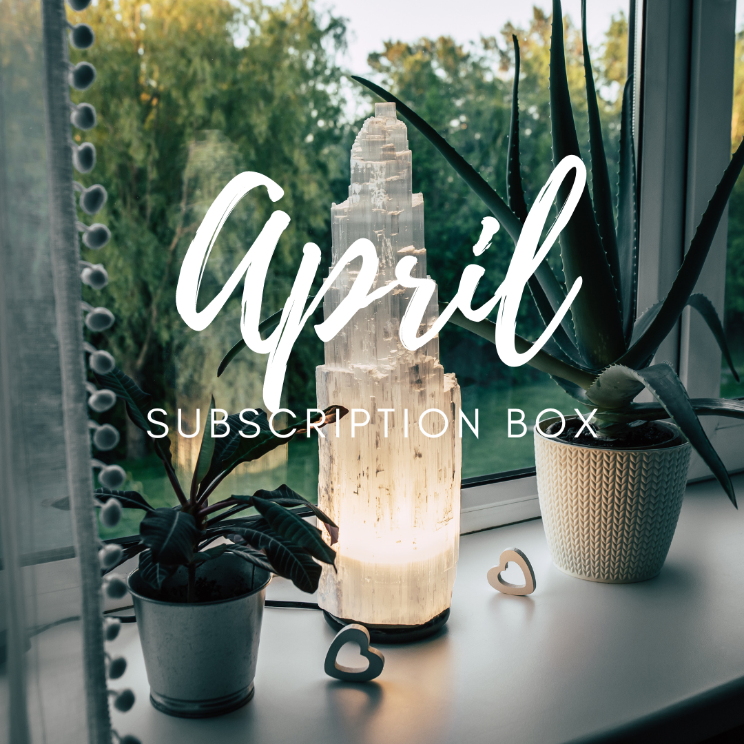 April Monthly Crystal Box