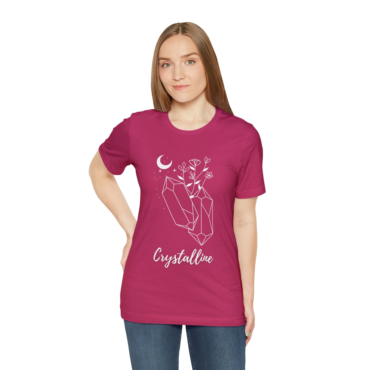 Crystalline Shirt Unisex Jersey Short Sleeve Tee