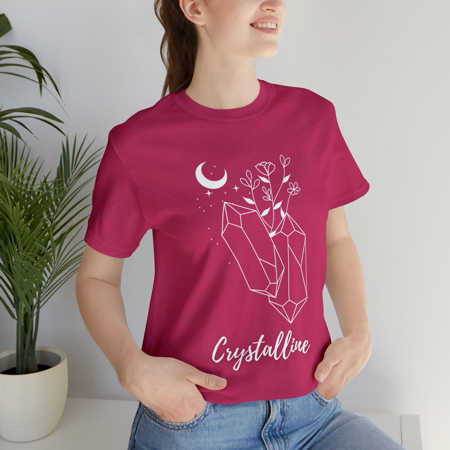 Crystalline Shirt Unisex Jersey Short Sleeve Tee