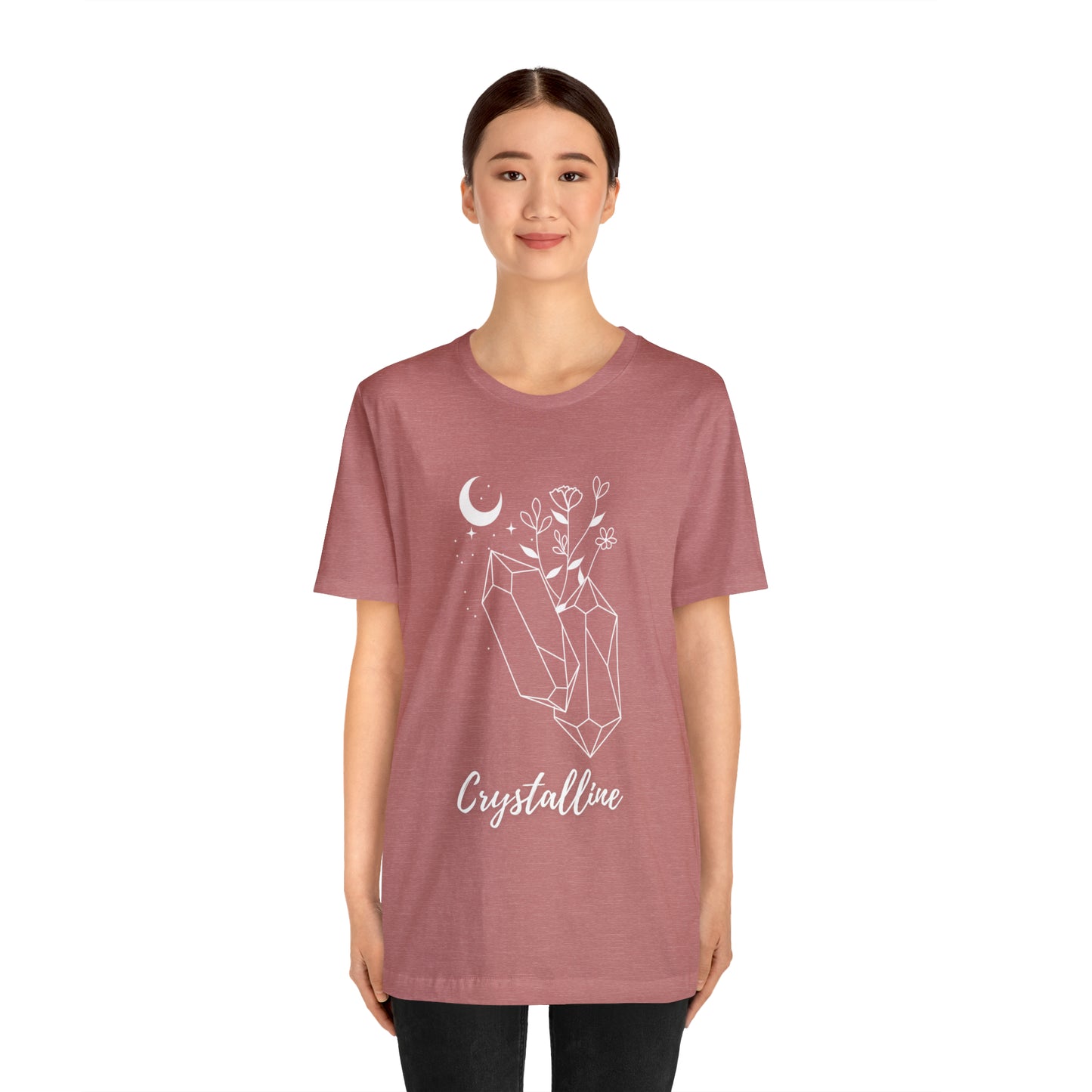 Crystalline Shirt Unisex Jersey Short Sleeve Tee