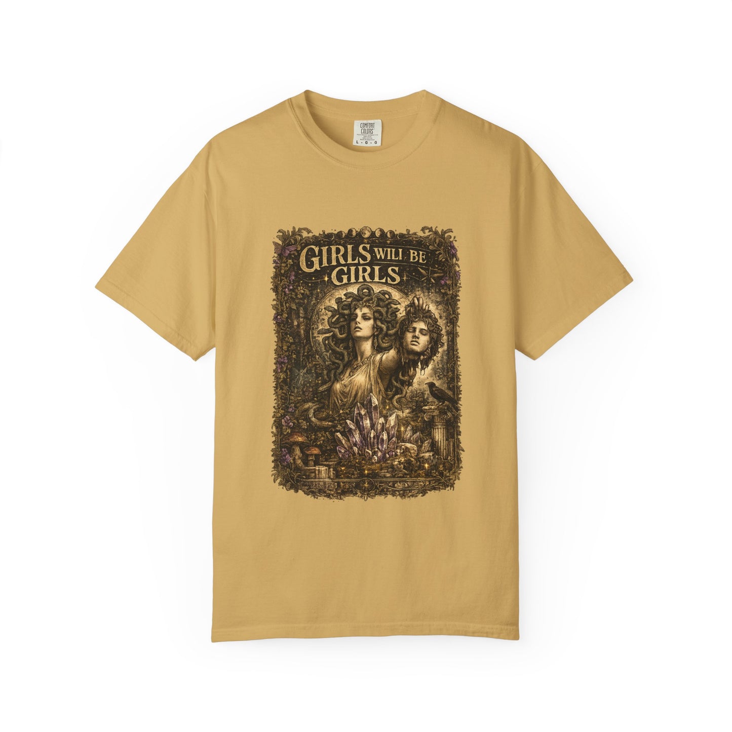 Girls Will Be Girls Vintage Graphic T-Shirt