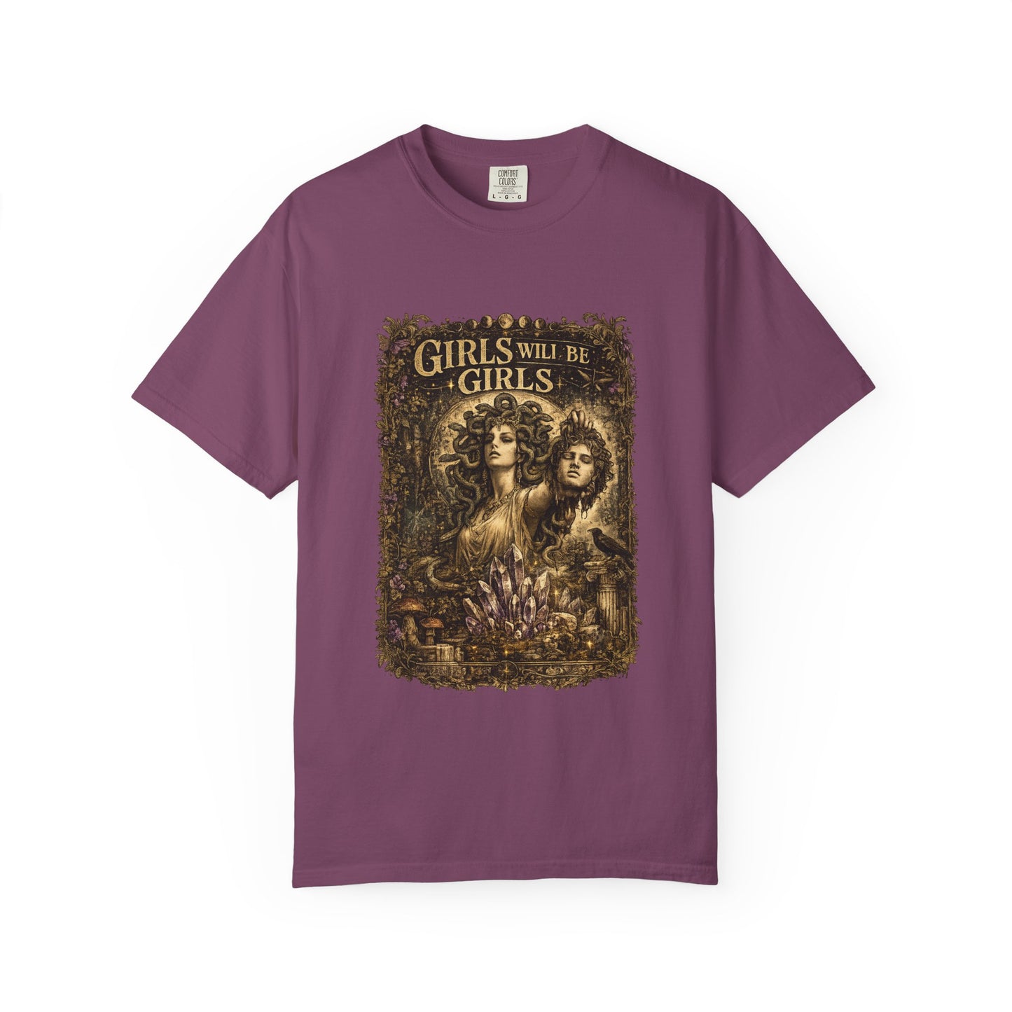 Girls Will Be Girls Vintage Graphic T-Shirt