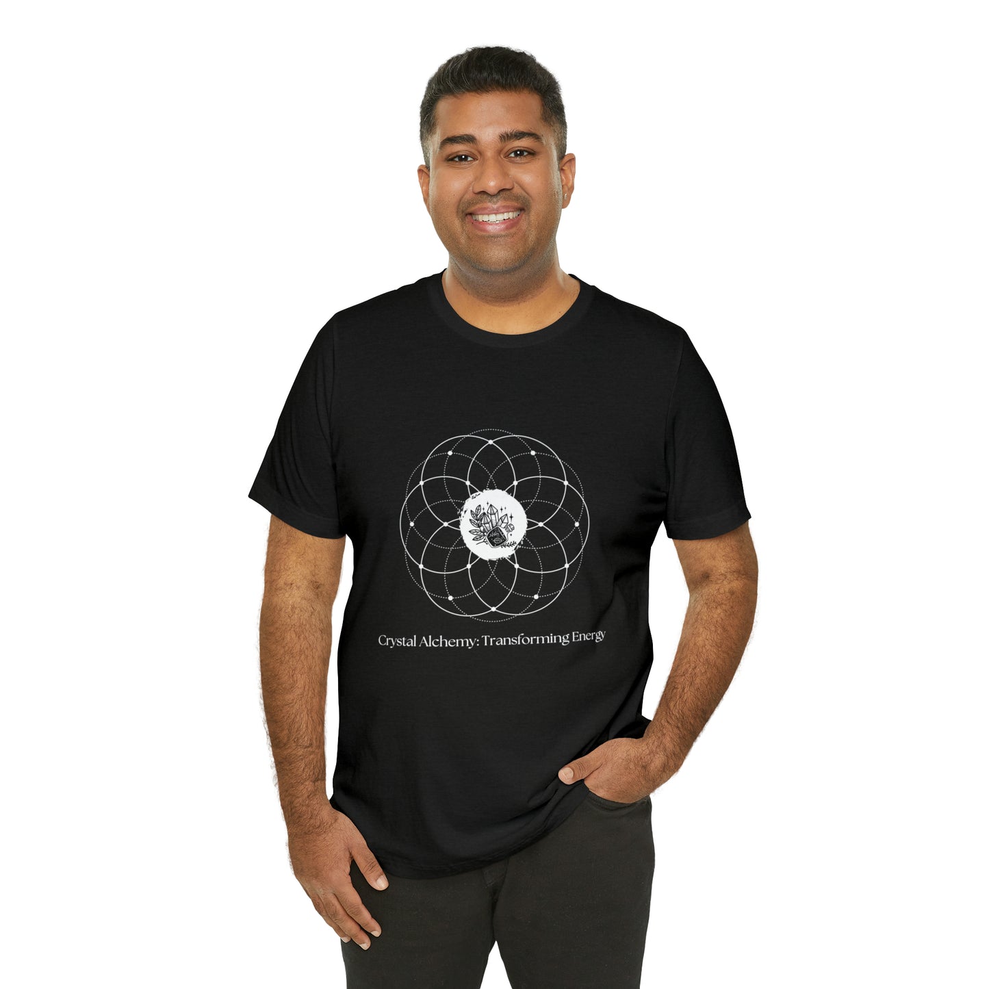 Crystal Alchemy Unisex Jersey Short Sleeve Tee