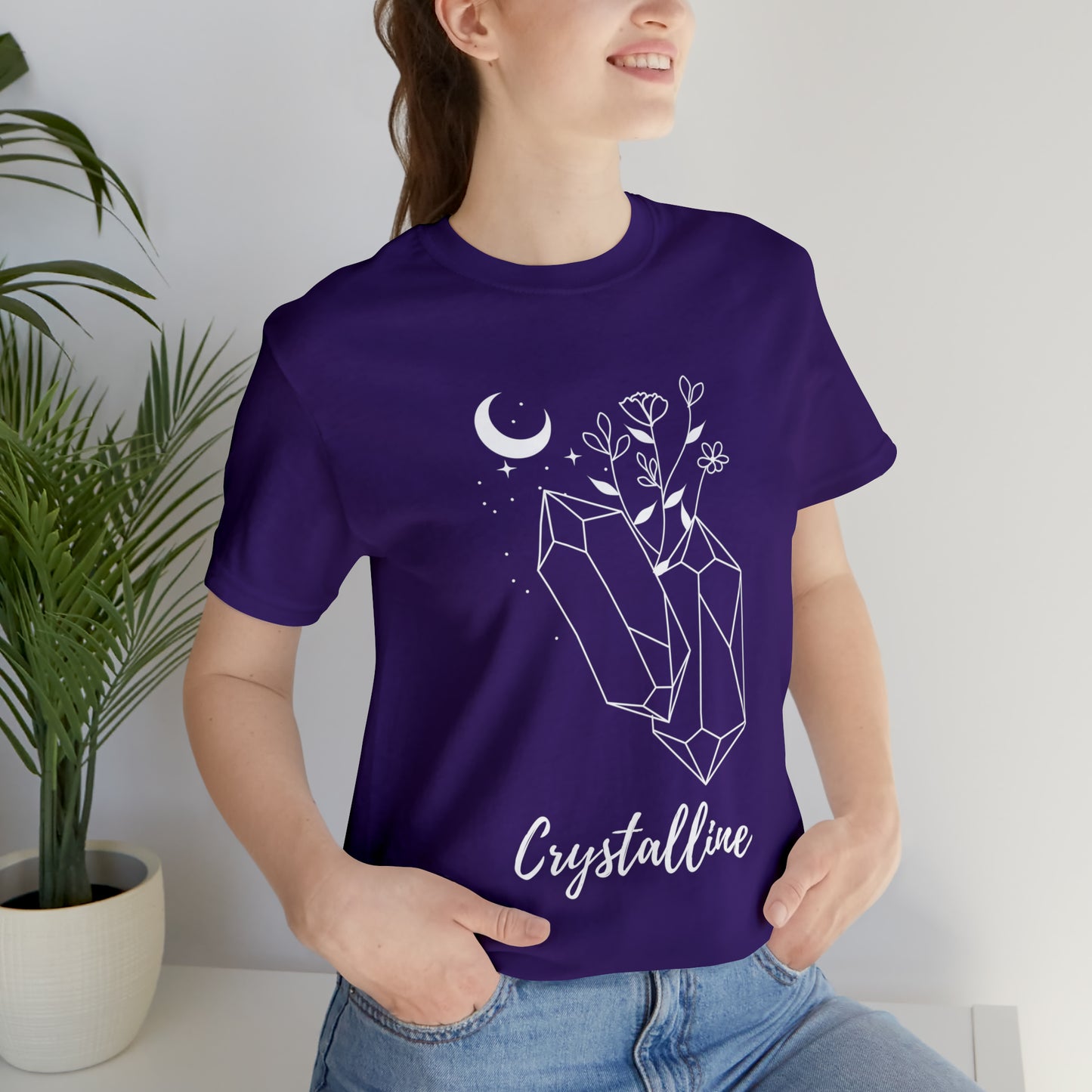 Crystalline Shirt Unisex Jersey Short Sleeve Tee