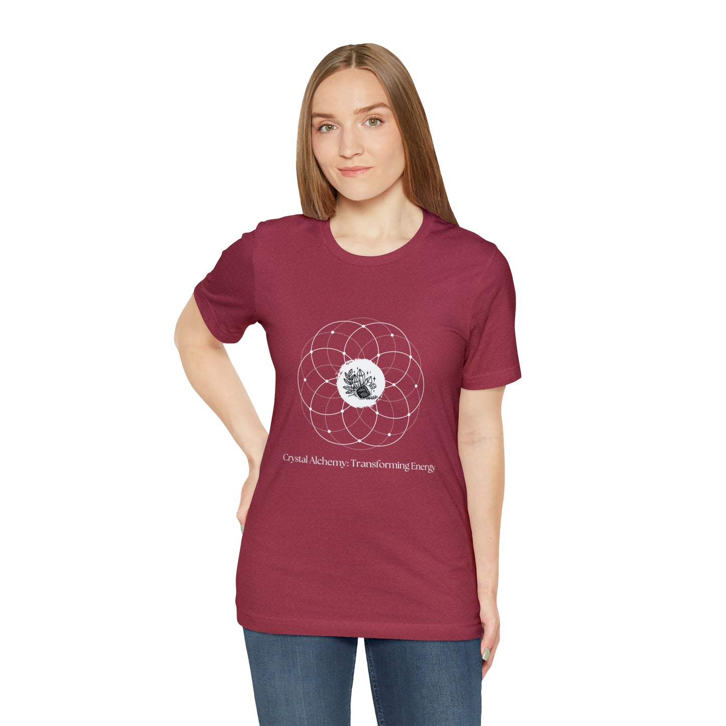 Crystal Alchemy Unisex Jersey Short Sleeve Tee