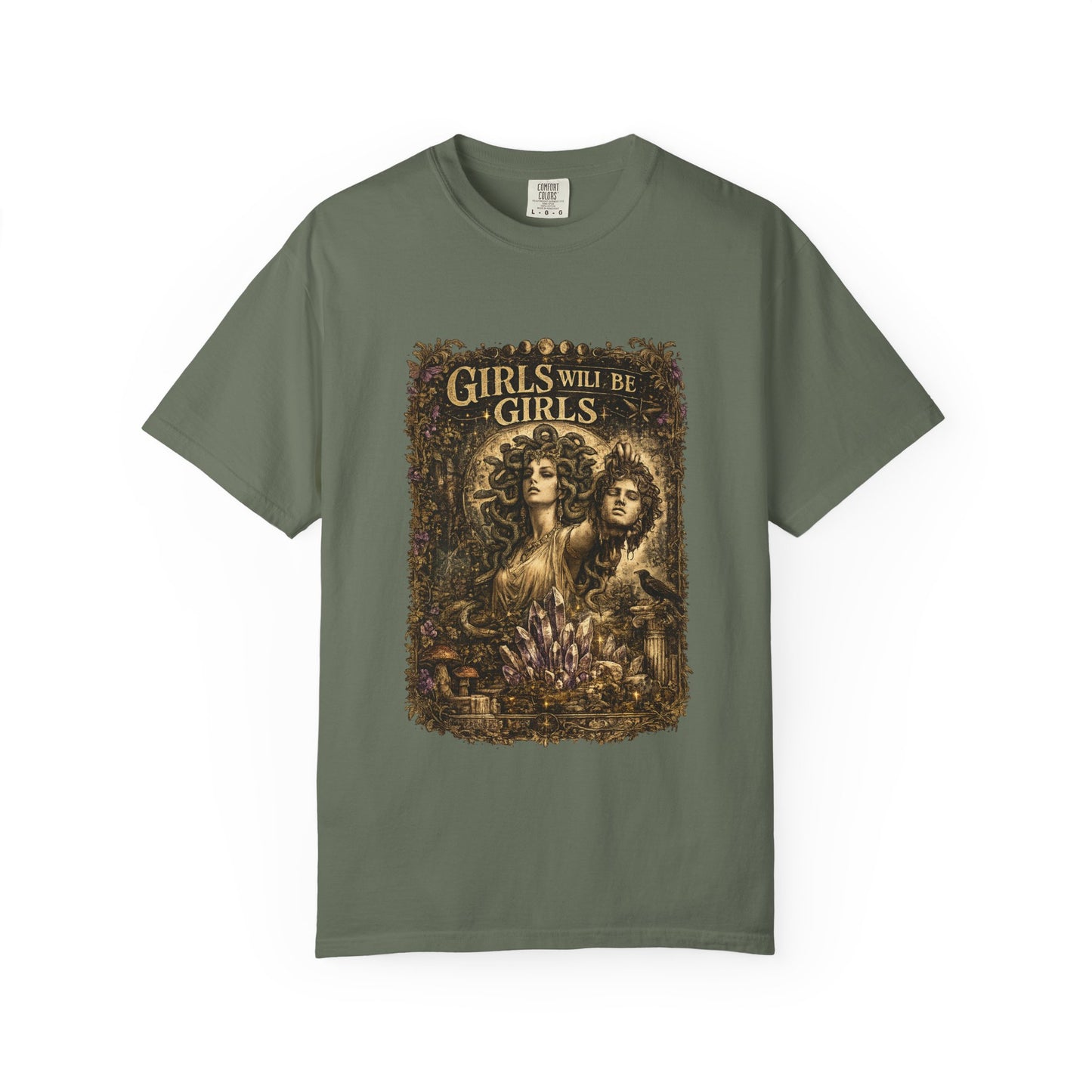 Girls Will Be Girls Vintage Graphic T-Shirt