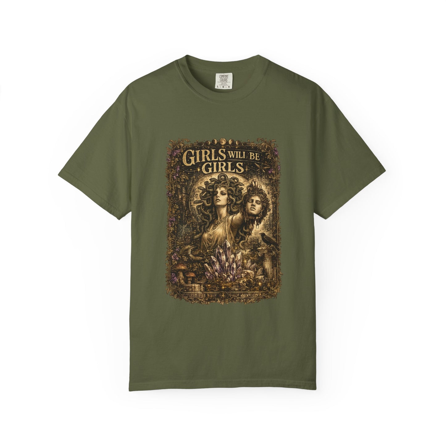 Girls Will Be Girls Vintage Graphic T-Shirt