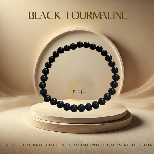 Black Tourmaline Bracelet 8mm