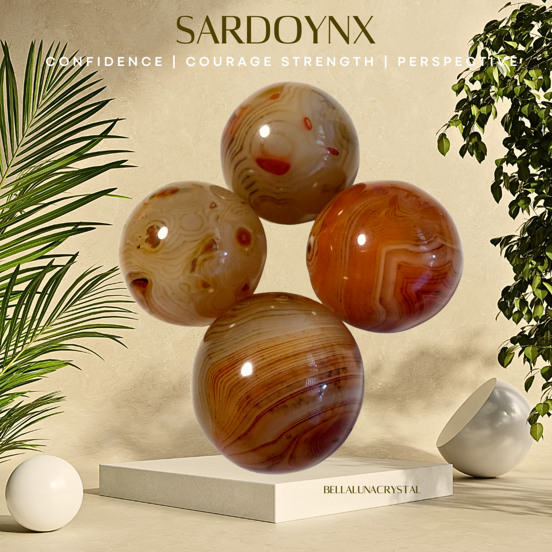 Sardonyx Sphere ONE intuitively chosen