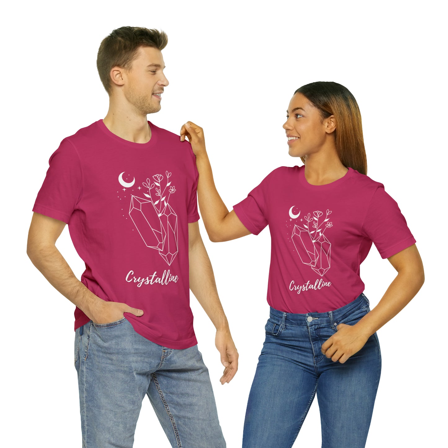 Crystalline Shirt Unisex Jersey Short Sleeve Tee