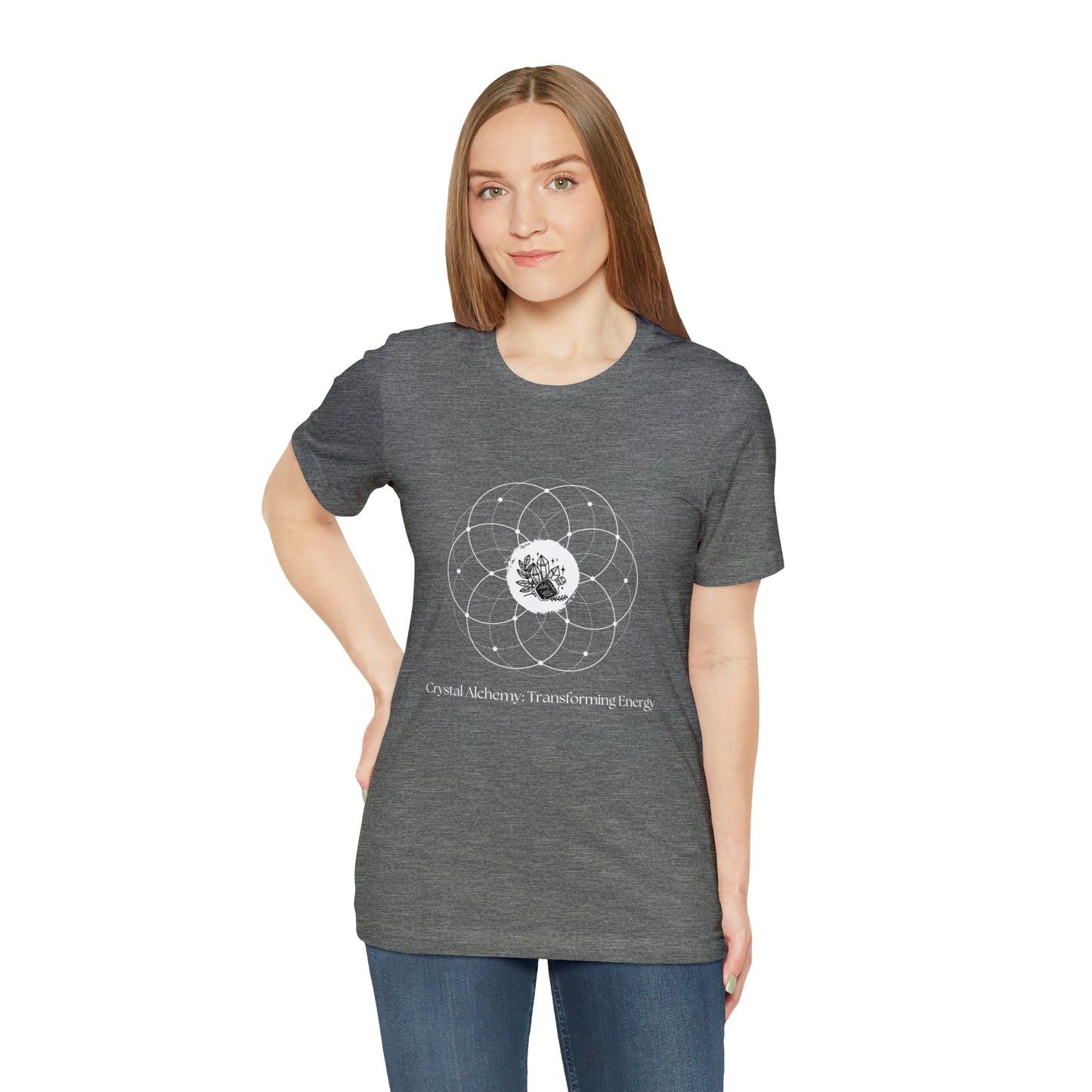 Crystal Alchemy Unisex Jersey Short Sleeve Tee