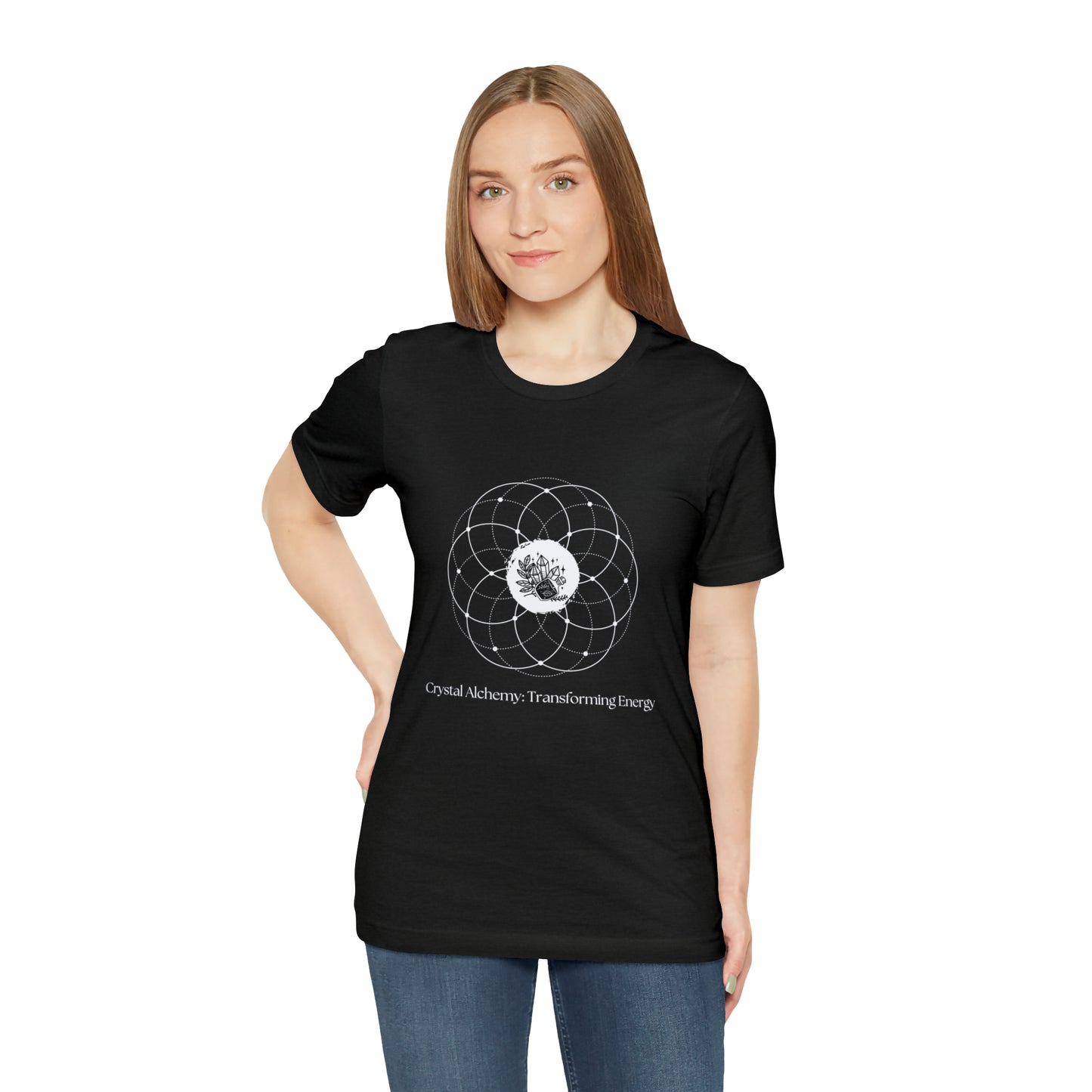 Crystal Alchemy Unisex Jersey Short Sleeve Tee