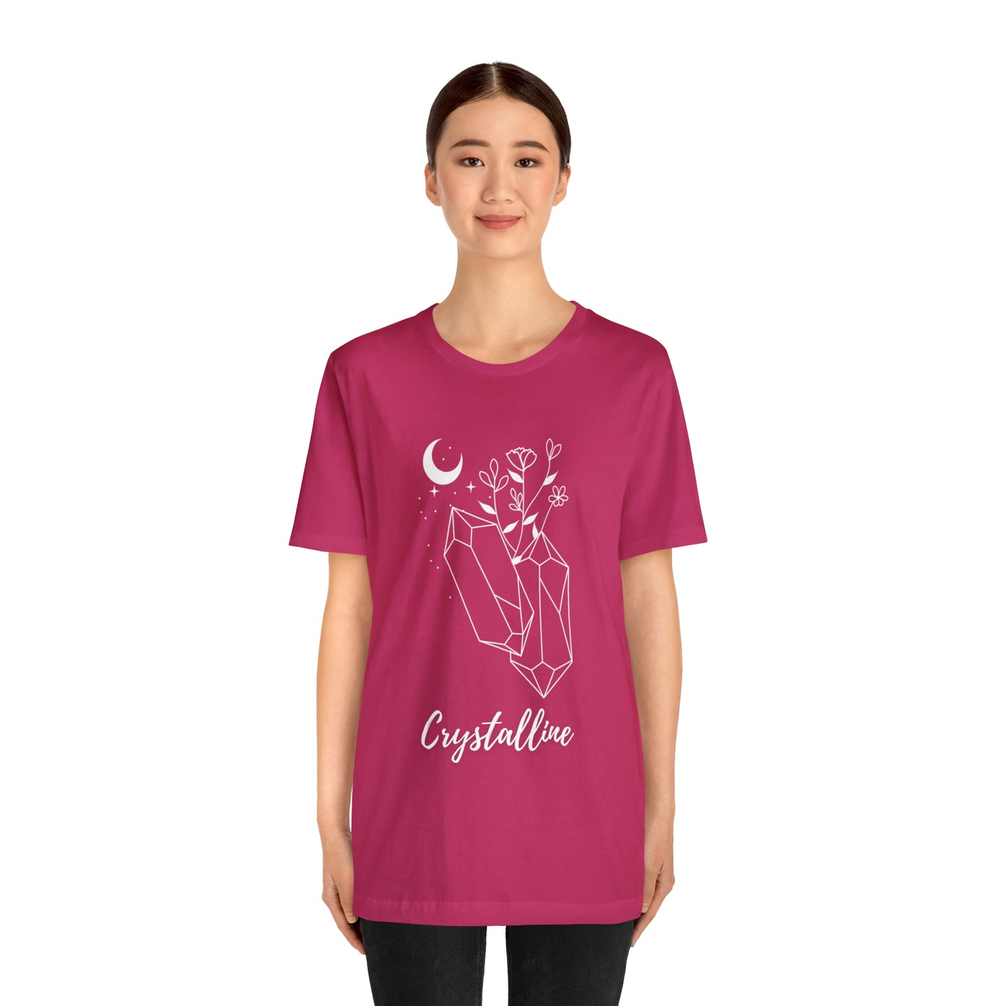 Crystalline Shirt Unisex Jersey Short Sleeve Tee