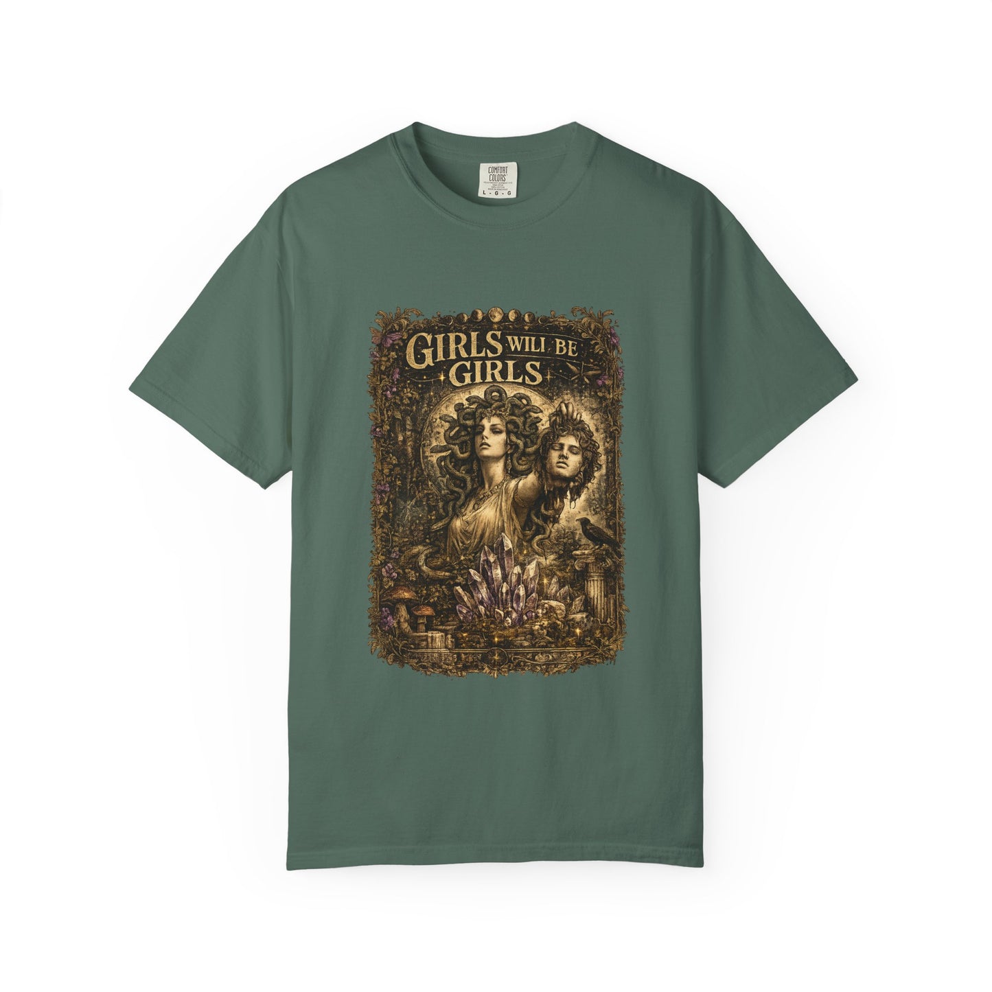 Girls Will Be Girls Vintage Graphic T-Shirt