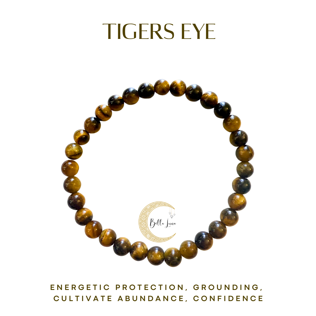 Tigers Eye Bracelet 6mm