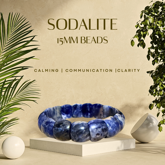 Sodalite Bracelet 15mm