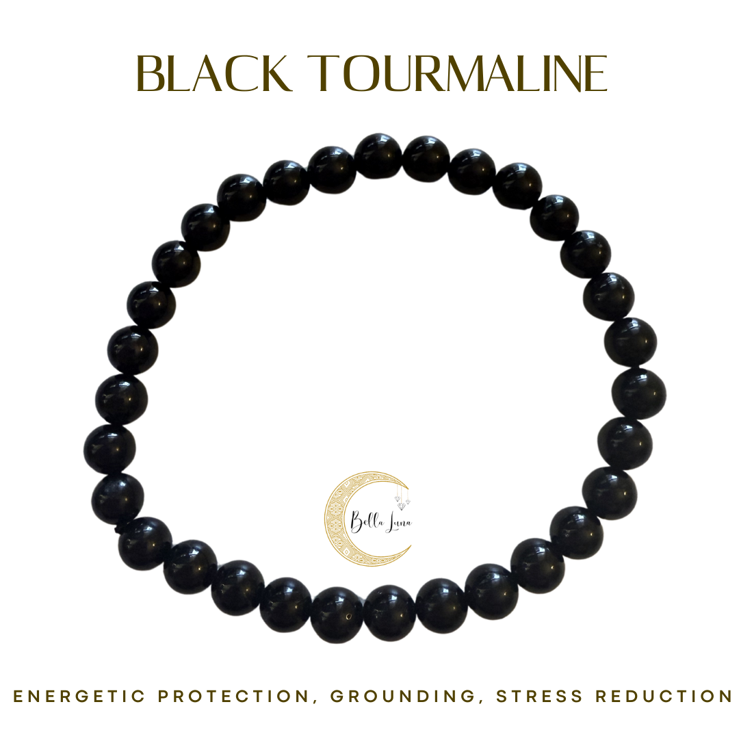 Black Tourmaline Bracelet 8mm