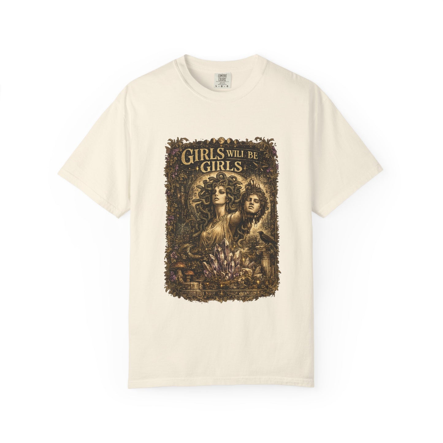 Girls Will Be Girls Vintage Graphic T-Shirt