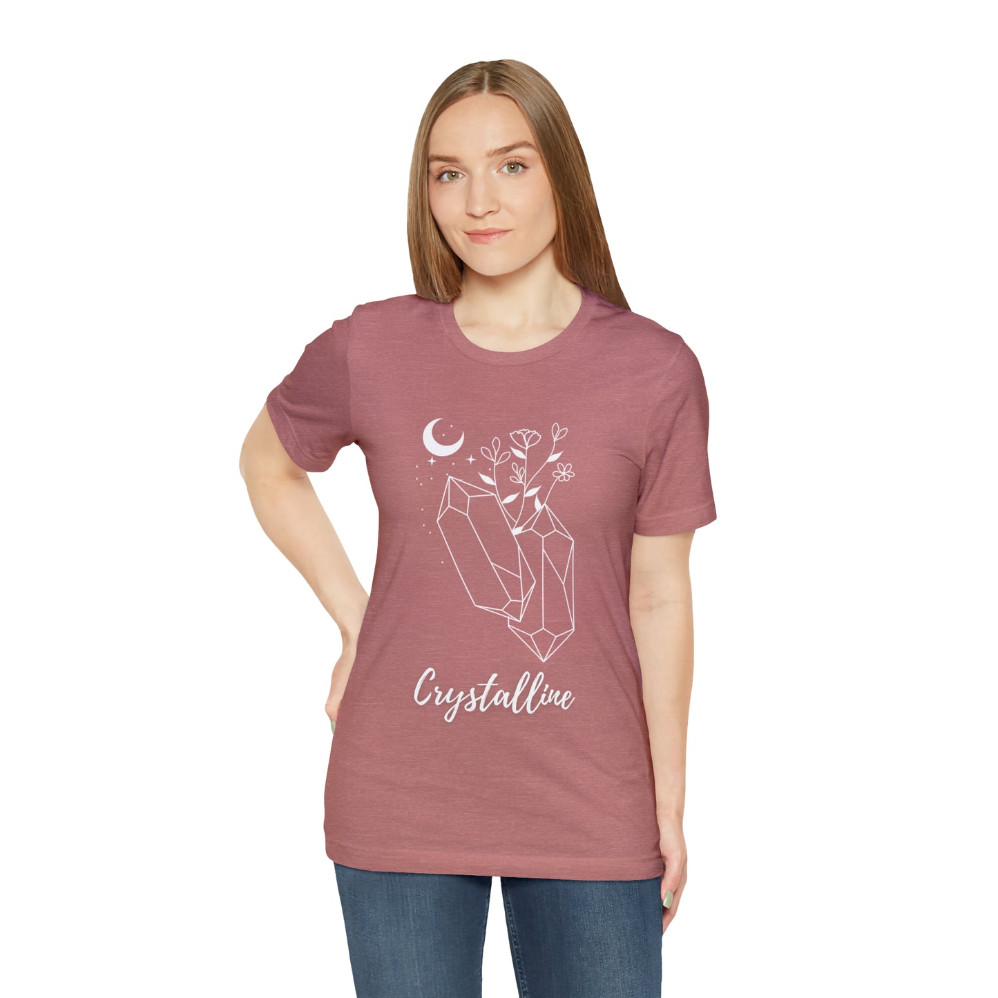 Crystalline Shirt Unisex Jersey Short Sleeve Tee