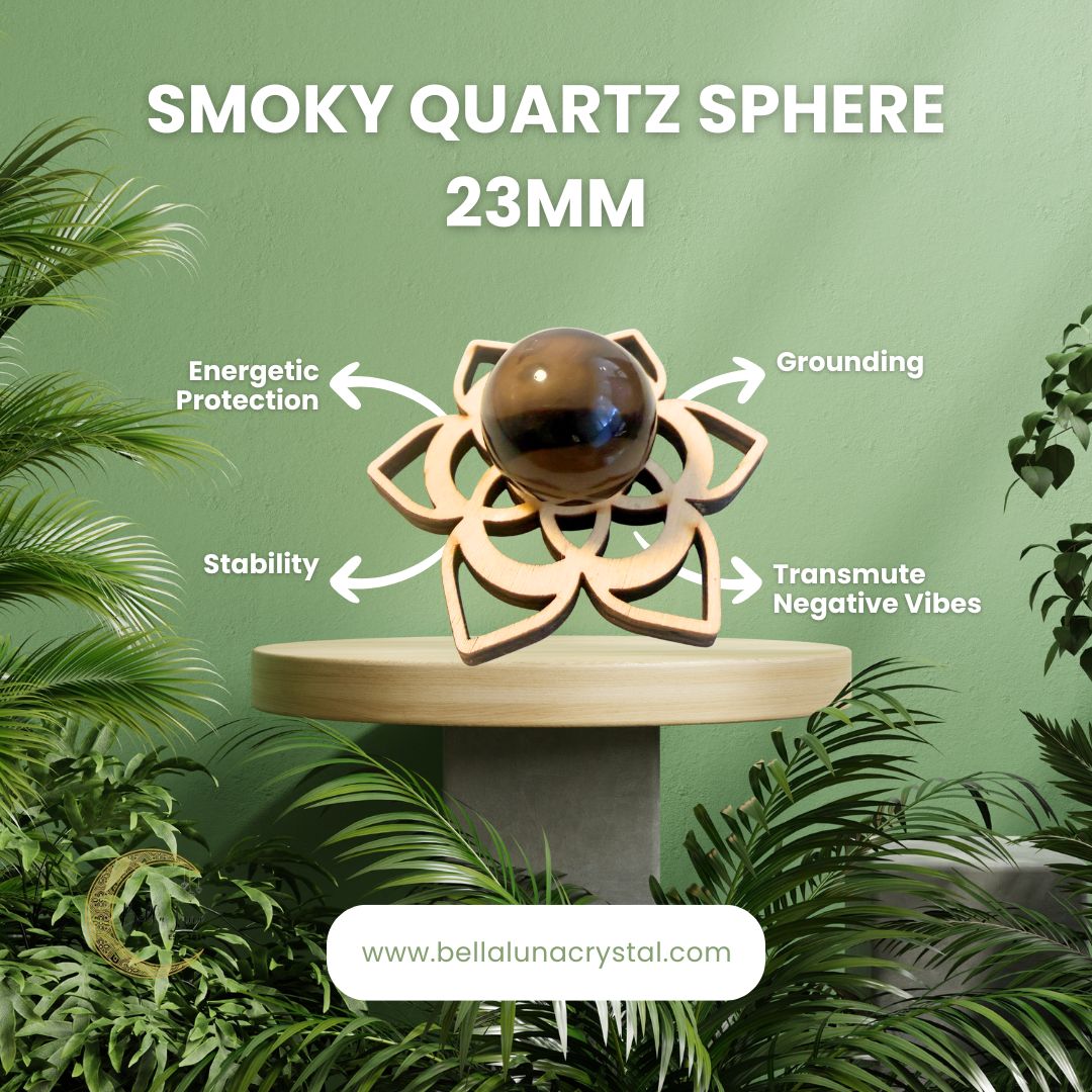 Smoky Quartz High Grade Sphere