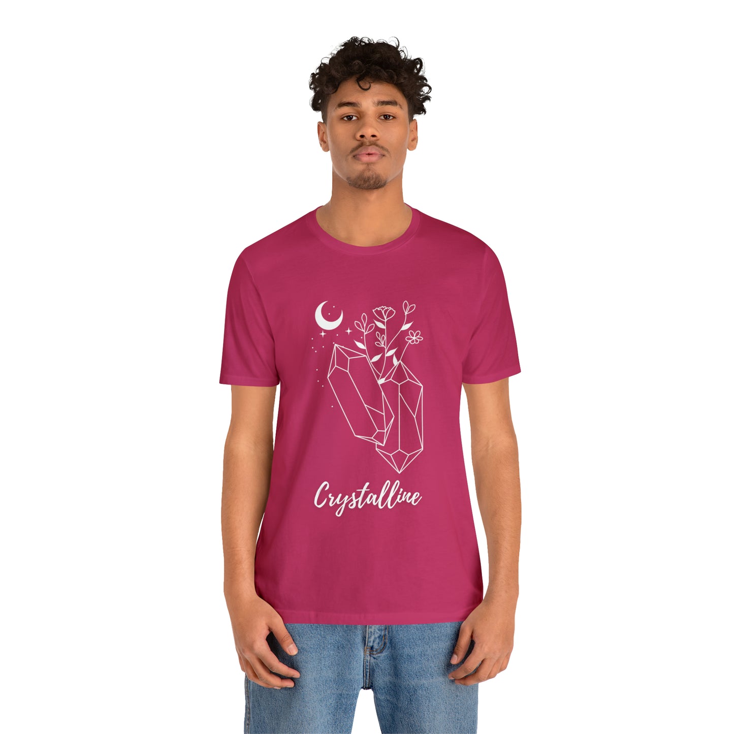 Crystalline Shirt Unisex Jersey Short Sleeve Tee