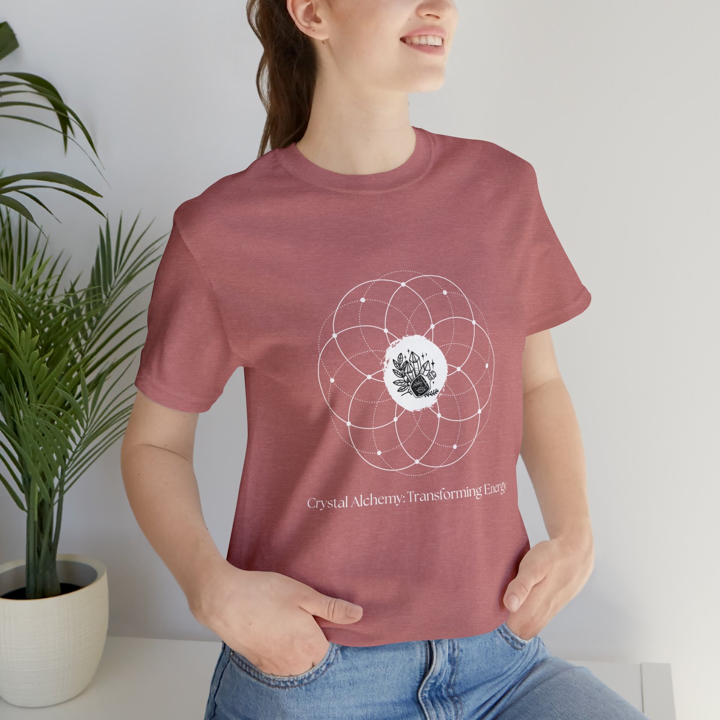 Crystal Alchemy Unisex Jersey Short Sleeve Tee