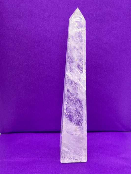 Clear Quartz Obelisk (B40)