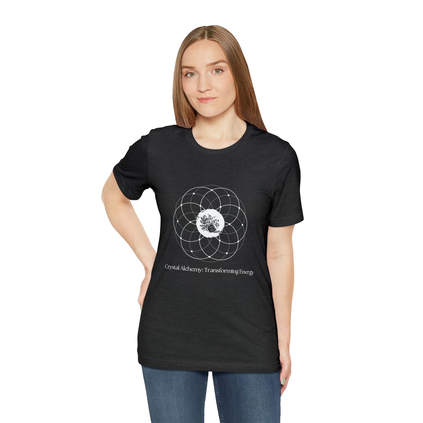 Crystal Alchemy Unisex Jersey Short Sleeve Tee